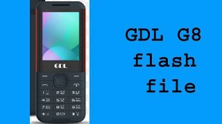 GDL G8 flash file
