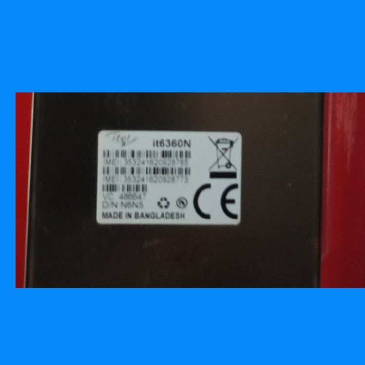 Itel it6360N flash file