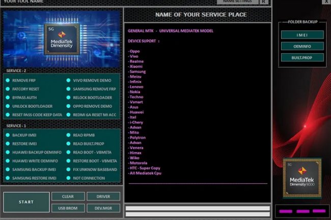 Universal MTK Free Tool