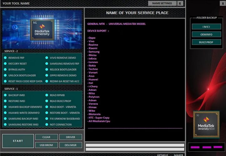 Universal MTK Free Tool