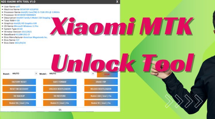 Xiaomi MTK Unlock Tool