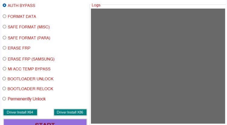 MTK Universal unlock tool