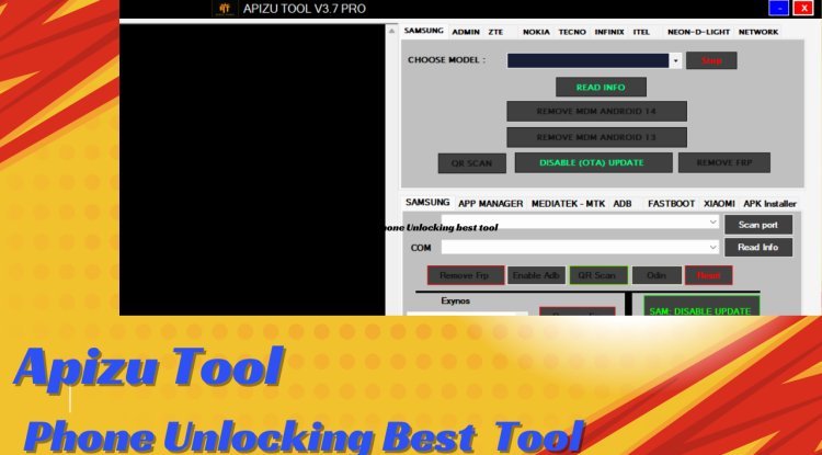 Apizu Tool Phone Unlocking best tool