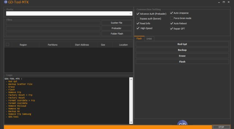 GD Mtk  unlock tool