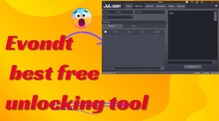 Evondt best free unlocking tool