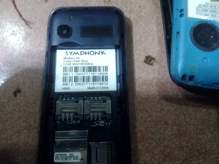 Symphony L42 hw5 flash file