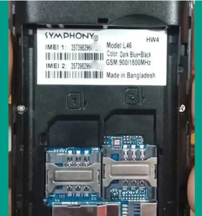 Symphony L46 hw4 Flash File