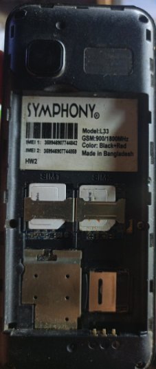 Symphony L33 HW2 Flash File