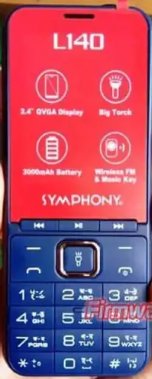 Symphony L140 HW3 Flash File