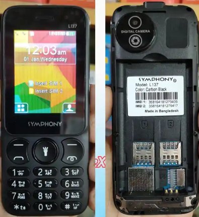 Symphony  L137 Flash File