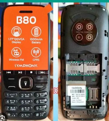 Symphony B80 HW1 V7 Flash File