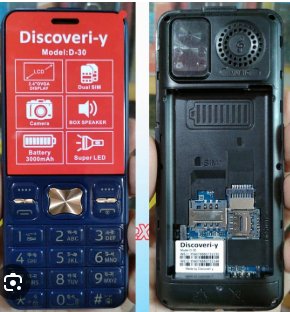 Discoveri y  D30 Flash File