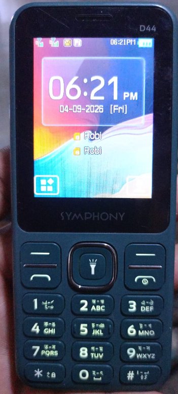 Symphony D44 HW1 V6 Flash File