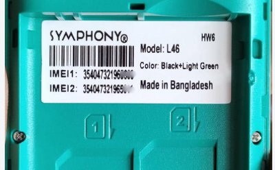 Symphony L46 Hw6 Flash File